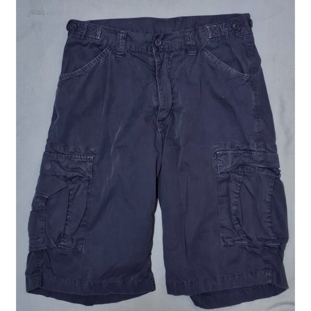 Polo Ralph Lauren‎ Cargo Shorts Men's 31 Navy Blue Classic Chino Cotton